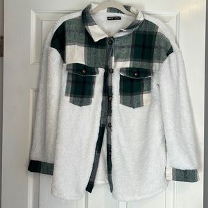 Shein Fuzzy Light Jacket